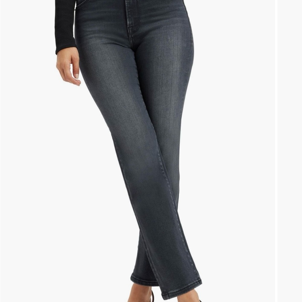 Good American Always Fits Straight Leg Denim